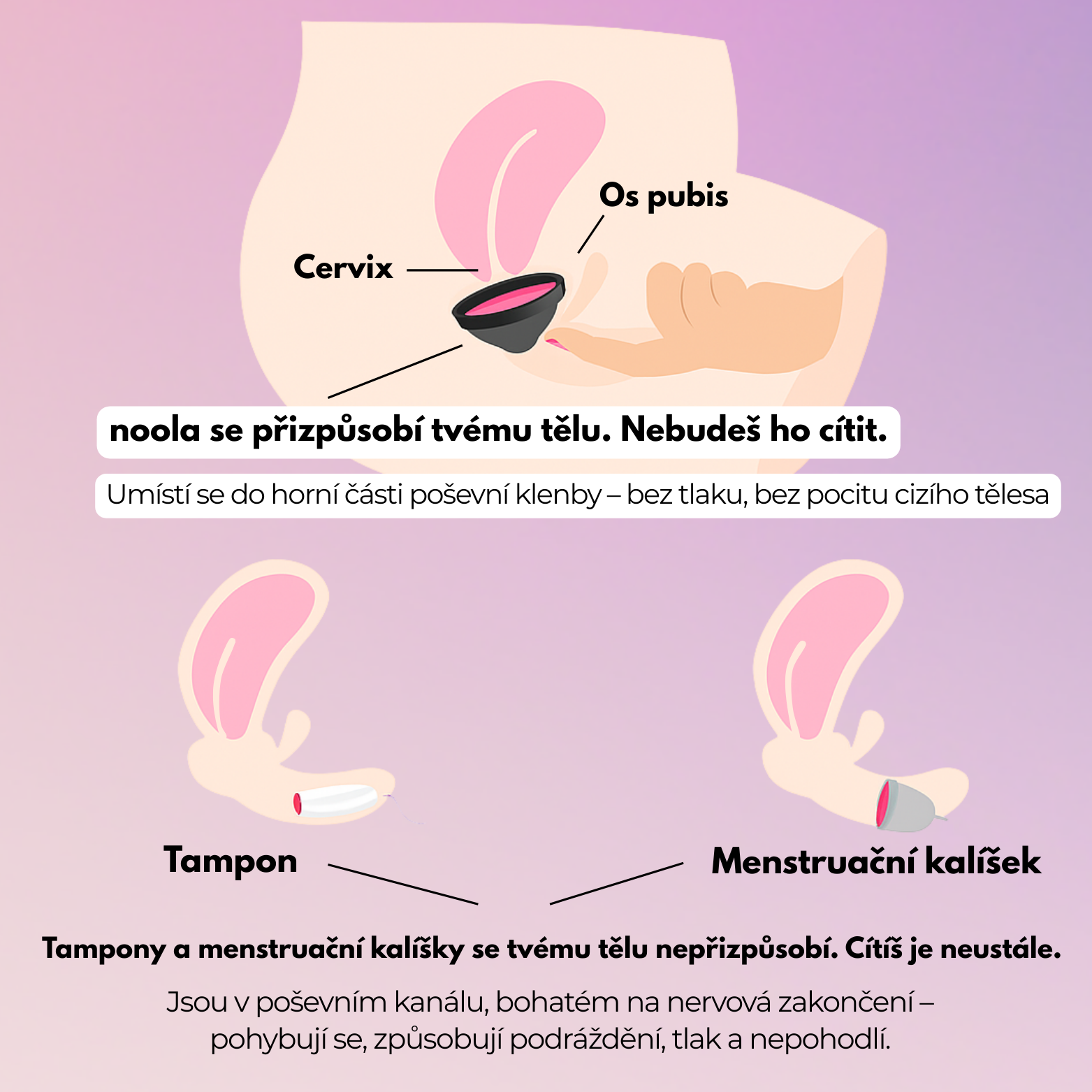 Menstruační disk Noola