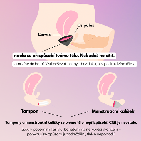 Menstruační disk Noola