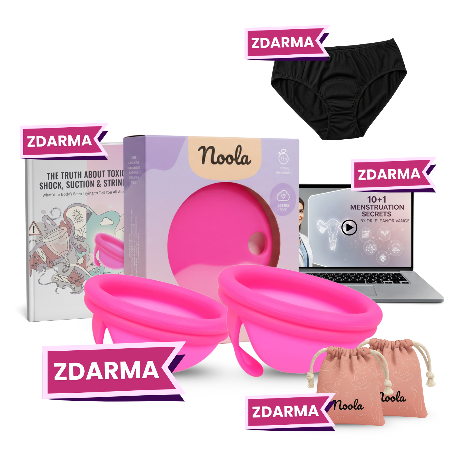 Balíček 360° Svobodné Menstruace